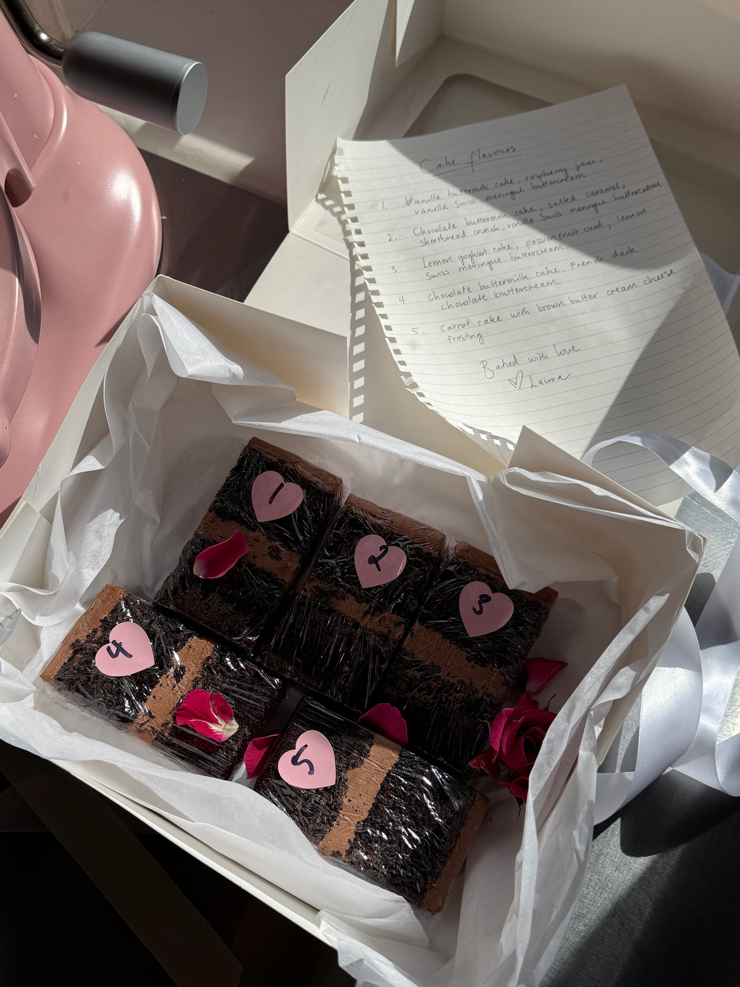 Cake Tasting Box - Saturday / Sunday August 2nd/3rd