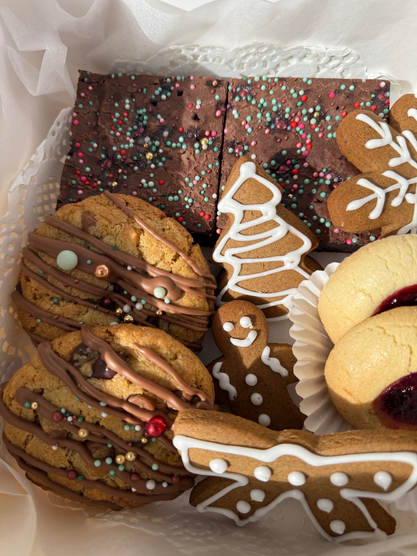 Santa's Choc Chip Cookies